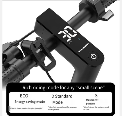 Scooter elettrico pieghevole da 350W con potente batteria al litio e autonomia di 30 km a carica