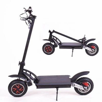 Scooter elettrico pieghevole a pneumatici larghi off-road con potente batteria al litio 119*62*118cm 55km/h Velocità 30km di autonomia per carica
