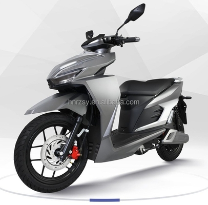 Motocicletta elettrica ad alta velocità 72v 2000w 2 persone Scooter a ciclomotore elettrico con dimensioni di 1958*470*1113mm e velocità di 60km/h