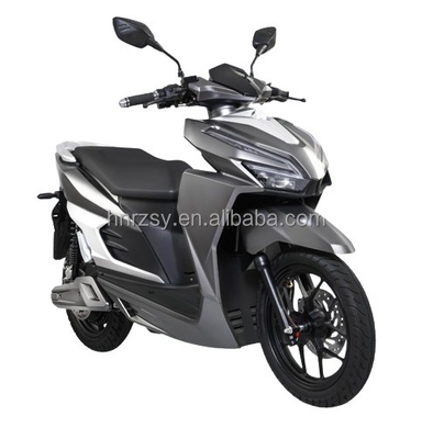 Motocicletta elettrica ad alta velocità 72v 2000w 2 persone Scooter a ciclomotore elettrico con dimensioni di 1958*470*1113mm e velocità di 60km/h