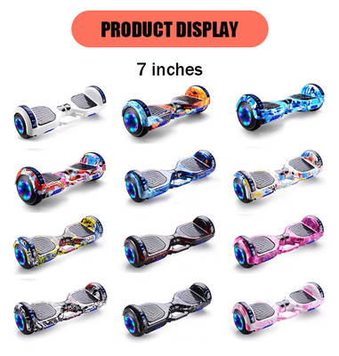 ABS PC Leggio di alluminio 10 Poleg Batteria 36v 20 Km H Max Carico 150kg Hoverboard elettrico a due ruote con batteria rimovibile