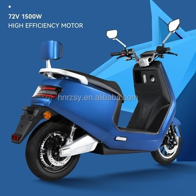 72v 1500w Motocicletta elettrica per 2 persone Scooter a ciclomotore prestazioni ad alta velocità