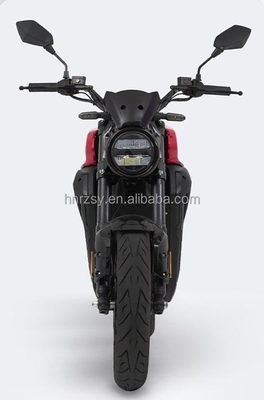 Motocicletta elettrica 2 persone Motore scooter ciclomotore 72V 3000W Carico ad alta velocità 200kg 2030*760*1080mm