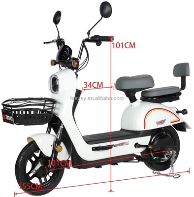Velocità massima 30-50 km/h Batteria al piombo acido al litio 350w Bicicletta elettrica Scooter elettrico nazionale standard Bicicletta elettrica per adulti