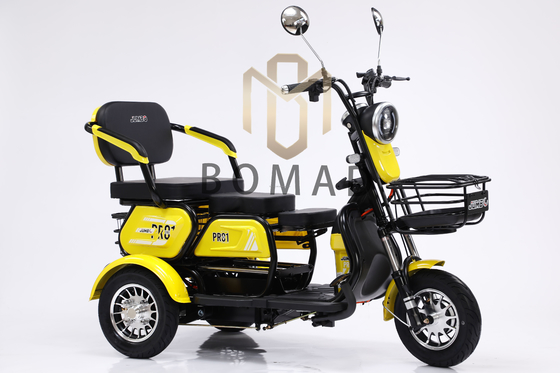 3 ruote triciclo elettrico merci velocità massima 30-50Km/h Tempo di ricarica 5-7h adatto per i piloti adulti