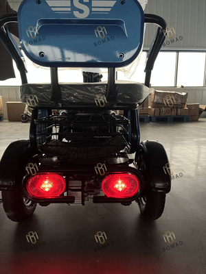 2024 Adult Cargo Electric Tricycle Motorcycle Bike con 3 ruote chilometraggio di guida 50-70km Posizione della batteria del portatore posteriore