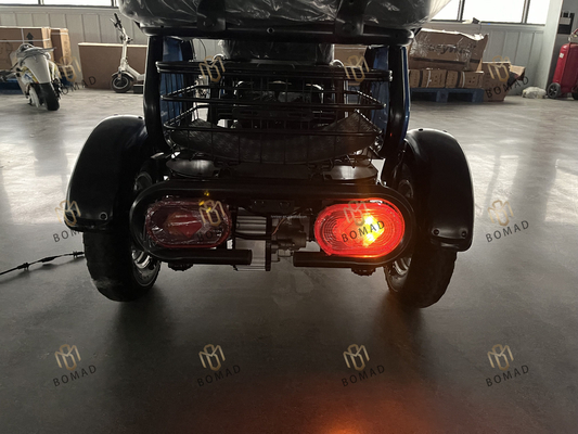 Tipo di carrozzeria aperta 48V triciclo elettrico 3 ruote motociclo per adulti merci soluzioni di trasporto e consegna
