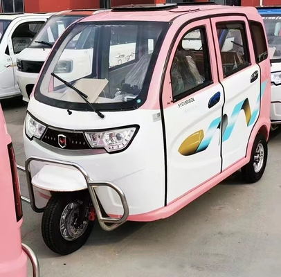 Triciclo elettrico da 1000 W per la distribuzione di merci e la consegna espressa Veicolo chiuso di grande capacità