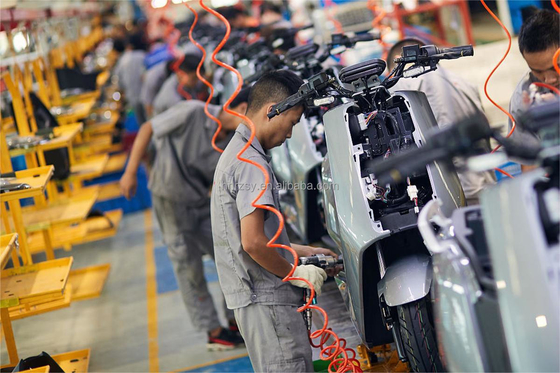 Motocicletta elettrica per adulti da 24v con posizione della batteria del tubo inferiore e coppia elettrica da 30-50 Nm