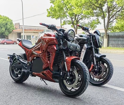 Automobile elettrica ad alta velocità con batteria da 72 V frontale e freno a disco posteriore a doppia arrampicata