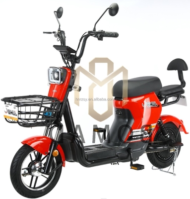 Bicicletta elettrica City Bike Scooter elettrico Bicicletta con posizione della batteria e sistema di frenatura della linea di frenatura
