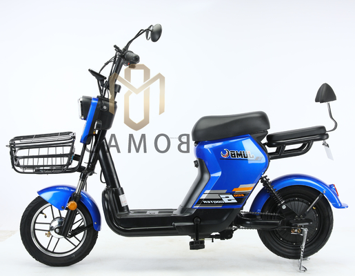 Bicicletta elettrica City Bike Scooter elettrico Bicicletta con posizione della batteria e sistema di frenatura della linea di frenatura