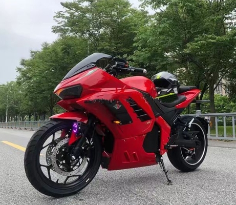 2024 Automobile elettrica di pista Motociclette elettriche da corsa con motore da 2000 W e tensione da 72 V