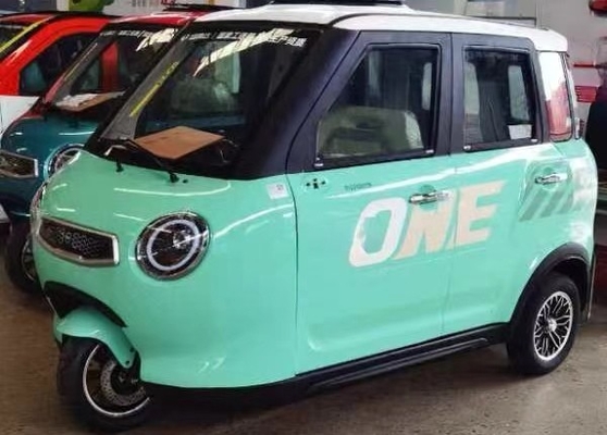 800W Motor Electric Motorcycle Tricycle per adulti 3 ruote 3.75-15 Dimensione del pneumatico Fronte del tamburo Sistema di freno del tamburo posteriore