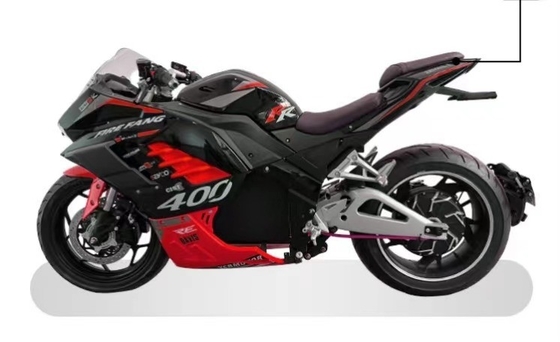 2024 Motocicletta elettrica a due ruote Max. velocità 72V Voltaggio 3000w Alta potenza Bicicletta elettrica per adulti Scooter a piedi