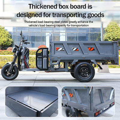 Triciclo elettrico a tamburo anteriore da 600 Watt