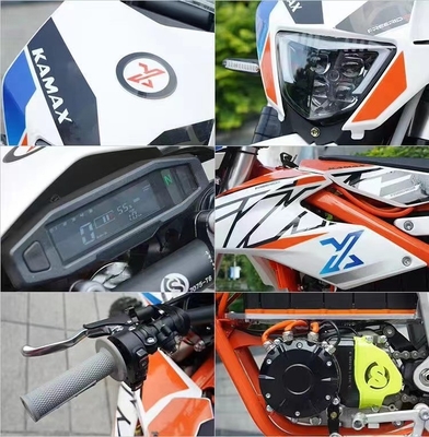 Vivi l'emozione delle corse fuoristrada con la nostra moto elettrica a motore Max. Velocità 40-60 km/h Voltaggio 60V