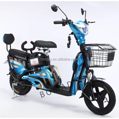 Batteria al piombo acido alimentazione e sistema di frenatura della linea di frenatura Bicicleta elettrica da città Bicicleta elettrica Scooter Bicicleta conveniente