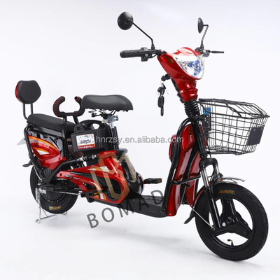 Batteria al piombo acido alimentazione e sistema di frenatura della linea di frenatura Bicicleta elettrica da città Bicicleta elettrica Scooter Bicicleta conveniente