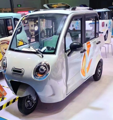 Sistema di frenatura a tamburo anteriore a tamburo posteriore triciclo elettrico da 500w per adulti trasporto merci e due posti