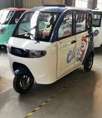 Tambo frontale Tambo posteriore Sistema di freno 60V 1000W DC Motor Triciclo elettrico