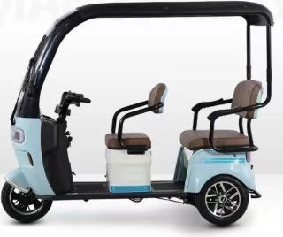Triciclo elettrico Triciclo elettrico per adulti 48v 60v 72v Capacità di carico utile ≥ 400kg Capacità di classificazione ≥ 25° General Electric