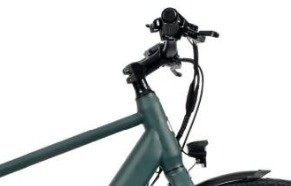 Guida automatica elettrica 250 W Motore 700 c Bicicleta cittadina con batteria da 7,6 Ah e 18 velocità