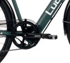 Guida automatica elettrica 250 W Motore 700 c Bicicleta cittadina con batteria da 7,6 Ah e 18 velocità