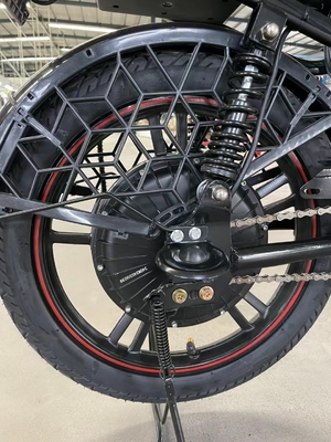 Cornice in acciaio 18 velocità guida elettrica automatica 48V bicicletta per adulti di svago motore elettrico a due ruote