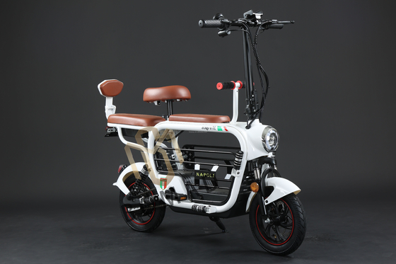 Bicicletta elettrica compatta con alimentatore a batteria al litio e tempo di ricarica veloce