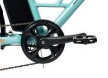 18 velocità ingranaggi catena chiusa bicicletta elettrica urbana di svago con batteria integrata e pedale di alimentazione