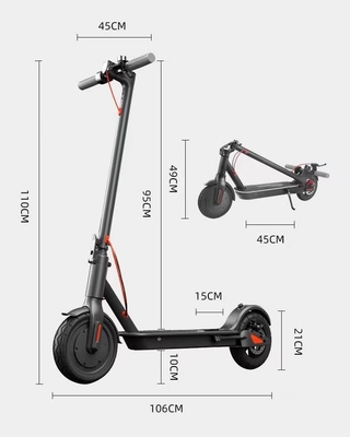 Scooter a due ruote 8.5 Inch M365 Electric Slide 350W Adult Folding Slide con e velocità massima 31-40km/h