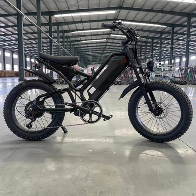 Bicicletta elettrica da montagna da 20 pollici con 18 marce e coppia da 50-60 Nm