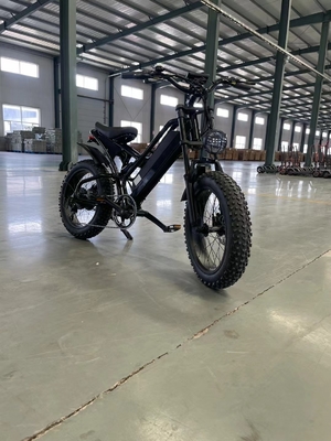 Bicicletta elettrica da montagna da 20 pollici con 18 marce e coppia da 50-60 Nm
