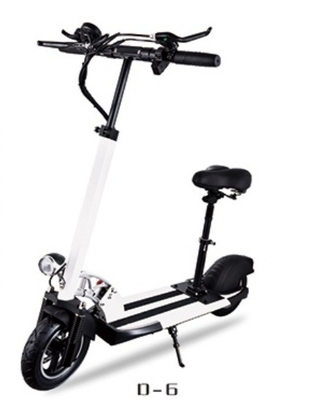 Scooter elettrico pieghevole ad alta resistenza 8.5 pollici Smart Sensor Technology velocità regolabile due ruote per piloti intelligenti