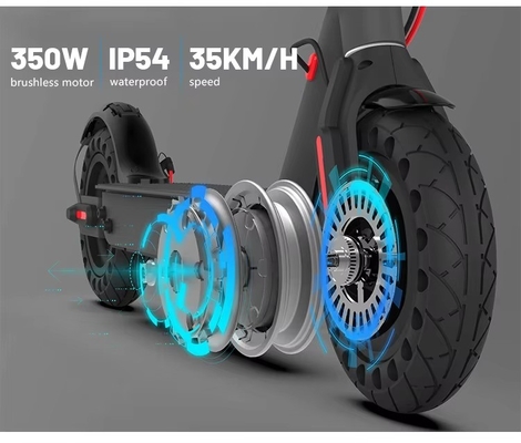 Scooter elettrico pieghevole portatile Smart Sensor Scooter adulto a due ruote con velocità e velocità massima 31-40km/h