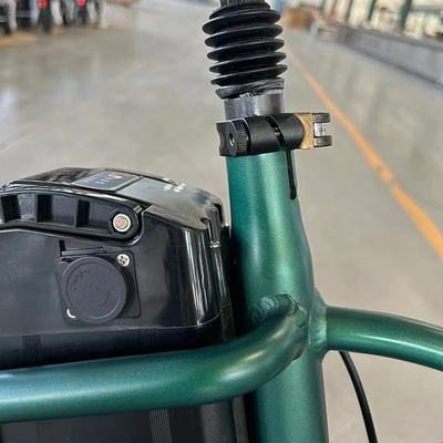 36V Bicicletta pieghevole elettrica Catena di blocco Auto elettrica con design e larghezza pneumatica 26 * 2.6