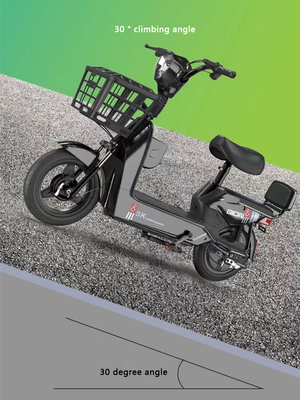 Velocità 2024 Bicicletta elettrica Cornice in lega di alluminio bianco con display e velocità massima 30-50Km/h