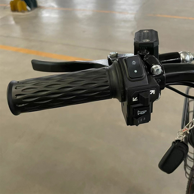 26' 'Aluminio Legata 48v Motore medio Long Range Mountain LED Light Bicicleta elettrica 1000w Fat Tire Bicicleta elettrica Adulto per strada