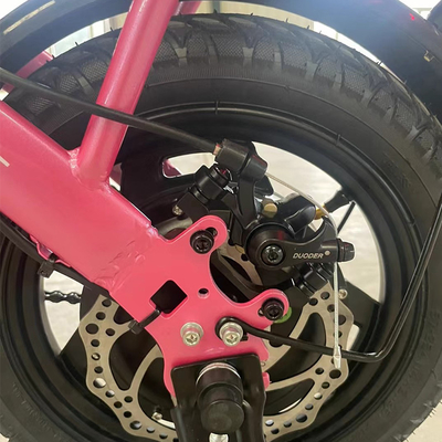 36v Lithium Lightweight Ebike per adulti 7 velocità di ingranaggi Tempo di ricarica 3 ore Leggera bici pieghevole per adulti