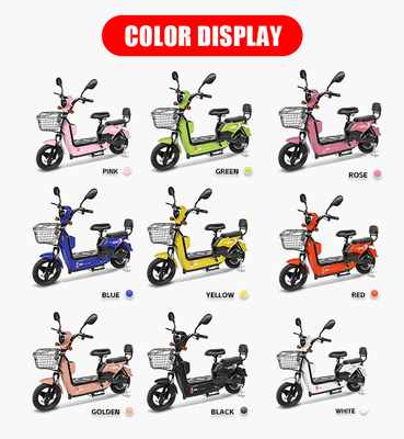 18&quot; Ruota Dimensione 7 velocità City Bike elettrica con 350watt/500watt 48v 12ah Batteria E Bikes 2024 Electric Bike Scooter