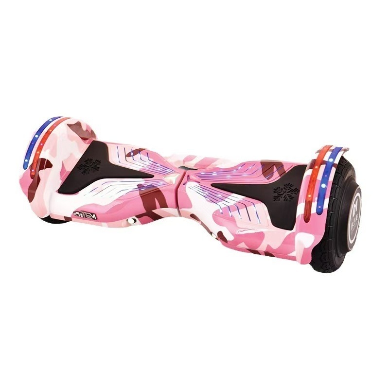 2024 Custom Offroad Deux Roues 8 Inch Io Chic Off-road Hoverboard con luci Scooter avanzato a due ruote con brevetto di aspetto