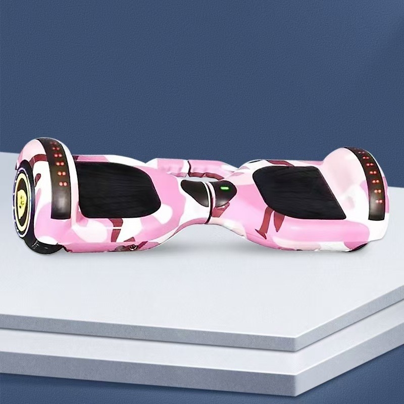 Aspetto Patent Hoverboard elettrico cromo per ragazze 5-10KM Range Per carica