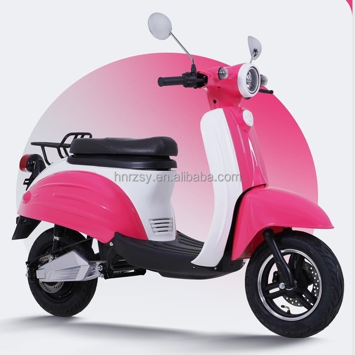 60v 72v 1000w Motocicletta elettrica Motociclette elettriche per 2 persone Scooter a ciclomotore elettrico con mozzo di ruota in alluminio da 10 pollici e carico da 100 kg