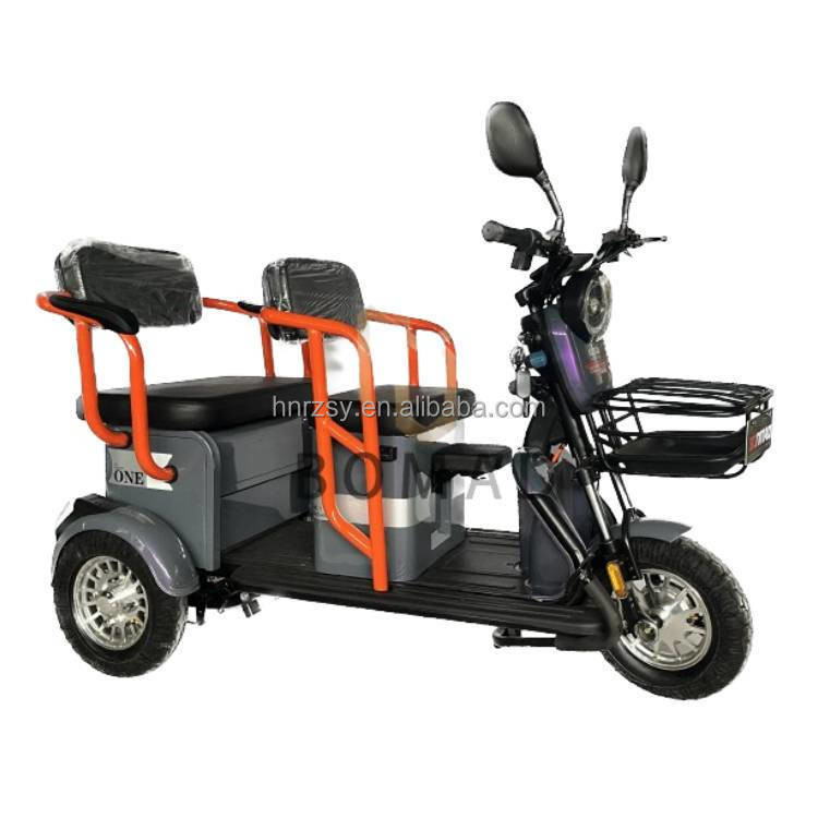 Motocicletta tricicletta elettrica con la migliore velocità massima da 30 a 50 km/h