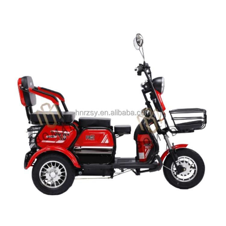 Motociclo triciclo elettrico con Bluetooth Smart Type e prestazioni del freno a disco anteriore e posteriore