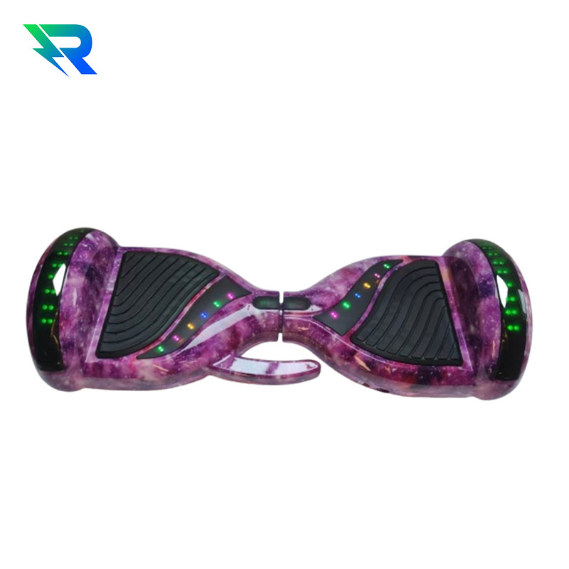 6Scooter elettrico auto-equilibrante a ruota luminosa da 5 pollici per bambini o adulti a controllo remoto 10Ah Capacità della batteria NON pieghevole