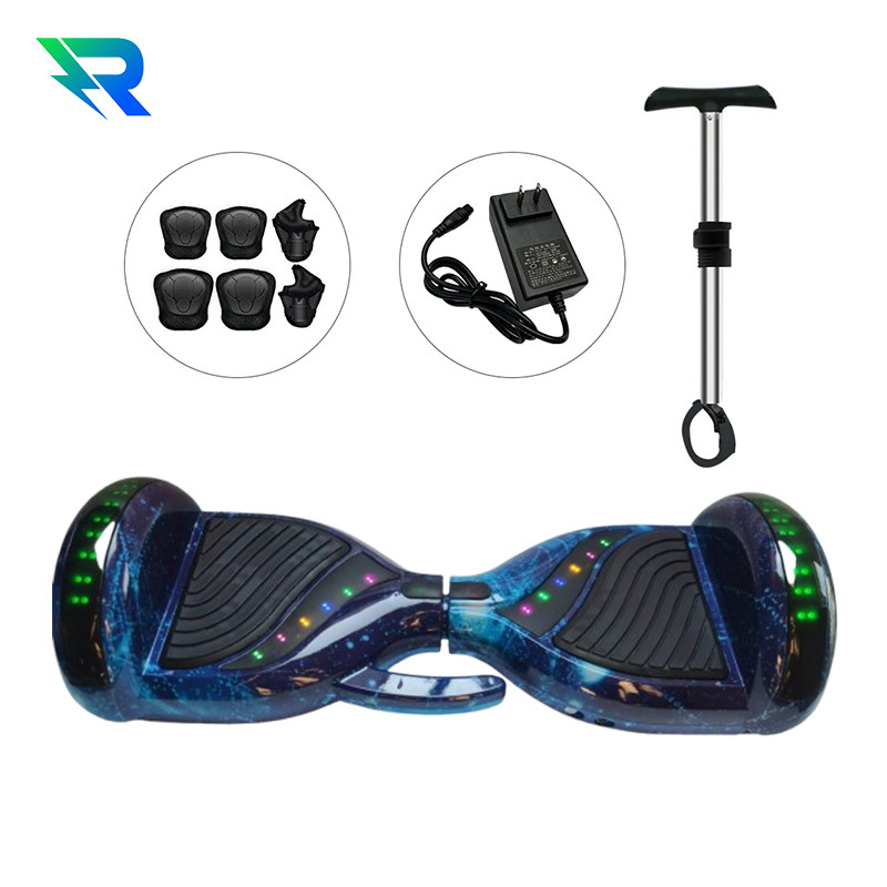 5-10KM range per carica Scooter elettrici self-balancing da 6,5 pollici Bluetooth colorato 2 ruote Bambini Electric Hover Board