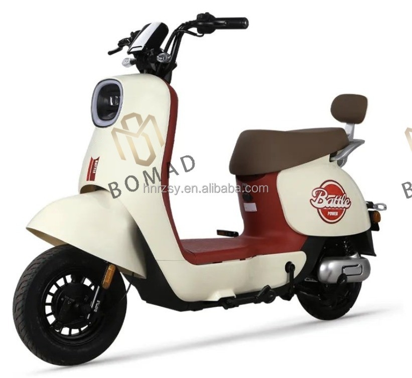 Motocicletta elettrica per adulti 48v 350w Bicicletta elettrica con posizione della batteria Down Tube e batteria al piombo-acido