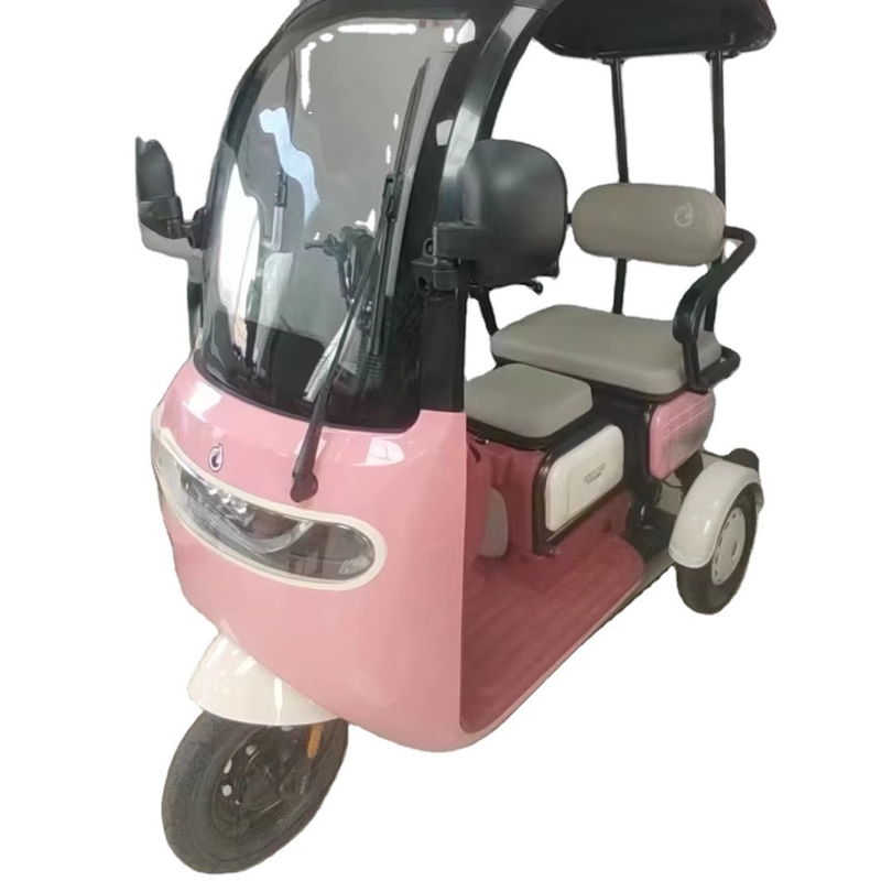 Tricicli mini elettrici semicerrati da 48 V Velocità massima 30-50 km/h per veicoli elettrici portatili